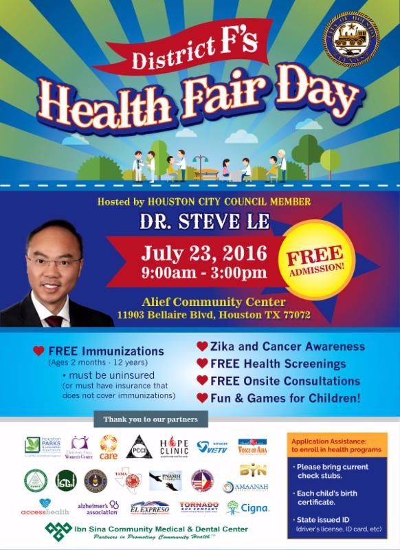 District F Health Fair Day