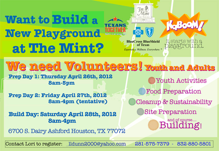 Kaboom Recruitment flier english