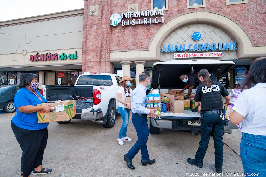 HEB donation event 2020-7