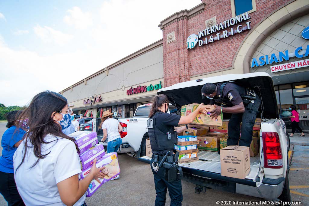HEB donation event 2020-8